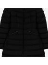 Women's Flammette Down Long Padded Jacket Black - MONCLER - BALAAN 4