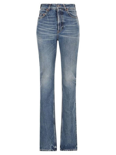 90's Slim Jeans Blue Denim - SAINT LAURENT - BALAAN 2