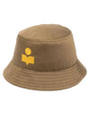 Hailey Logo Bucket Hat Khaki - ISABEL MARANT - BALAAN 2