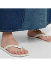 Women's Tabi To Flip Flops White - MAISON MARGIELA - BALAAN.