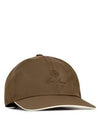 Embroidered Logo Ball Cap Pecan Ivory - LORO PIANA - BALAAN 6