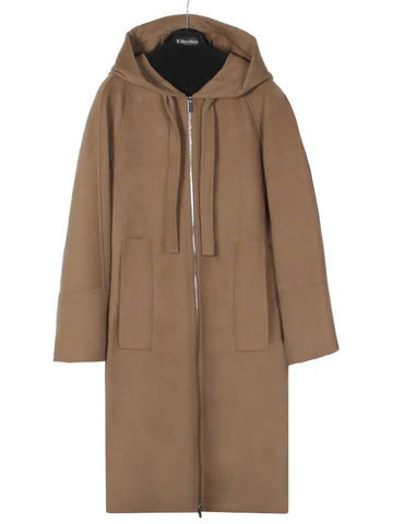 S Max Mara FELPI virgin wool coat 045 CAMMELLO MXC084cm - S MAX MARA - BALAAN 1