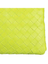 Intrecciato Medium Clutch Bag Acid Kiwi - BOTTEGA VENETA - BALAAN 6