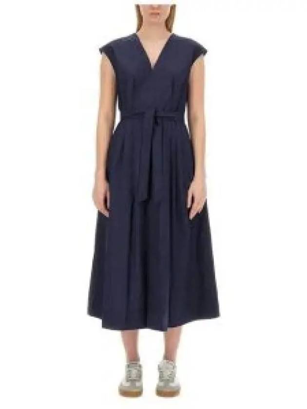 Willow Long Dress Dark Navy Blue - A.P.C. - BALAAN 2