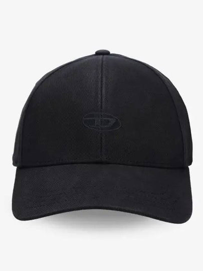 C Run Wash Logo Ball Cap Black - DIESEL - BALAAN 2