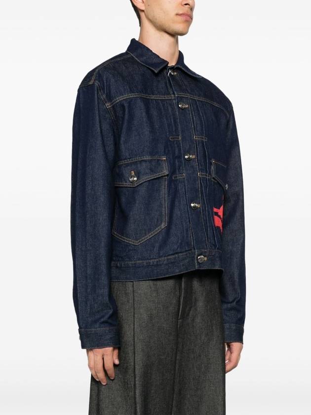 Marlene Denim Jacket Blue - VIVIENNE WESTWOOD - BALAAN 4