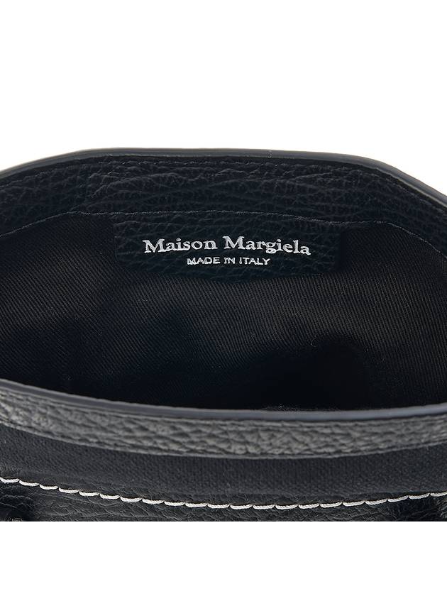 5AC Classique Micro Tote Bag Black - MAISON MARGIELA - BALAAN 10