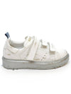 Women's Smash Sneakers White Silver G32WS565 A3 - GOLDEN GOOSE - BALAAN 2