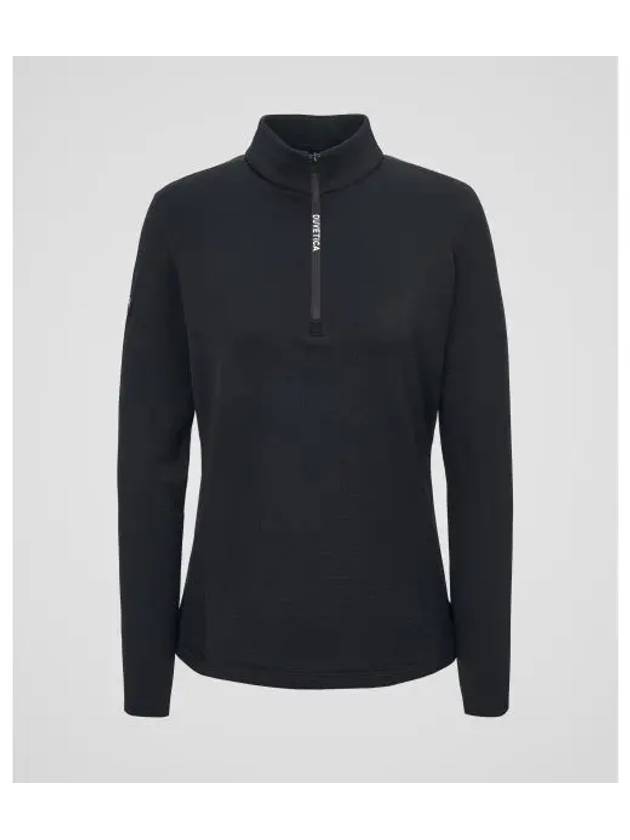 Toddy D Black Women s Zip Up Tee - DUVETICA - BALAAN 1