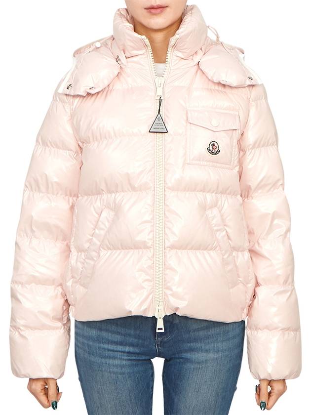 Andro Down Padded Jacket Pink - MONCLER - BALAAN 3