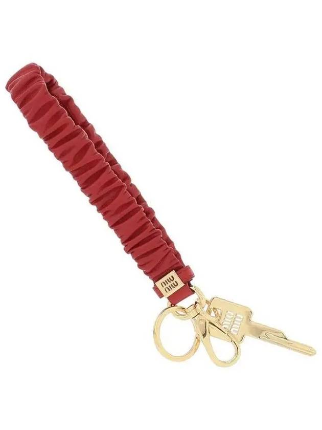 Leather Keyholder Red - MIU MIU - BALAAN 2
