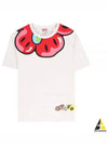 Men's Boke Boy Oversized Cotton Short Sleeve T-Shirt White - KENZO - BALAAN 2