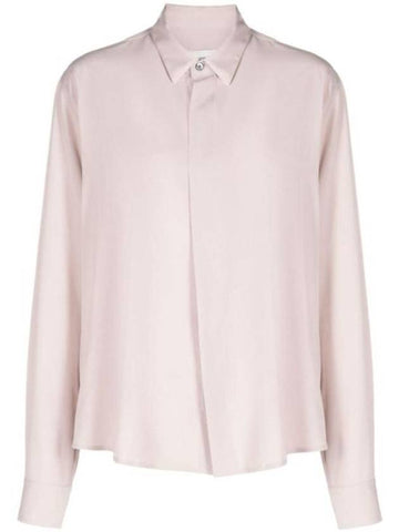 Long Sleeve T-Shirt USH151AC0004679 POWDER PINK - AMI - BALAAN 1