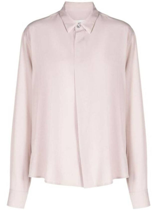 Long Sleeve T-Shirt USH151AC0004679 POWDER PINK - AMI - BALAAN 1