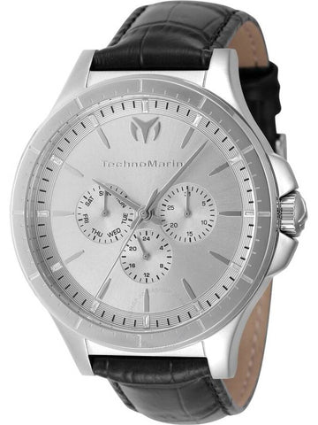 Technomarine MoonSun Date-Day Quartz Silver Dial Men's Watch TM-822025 - TECHNOMARINE - BALAAN 1