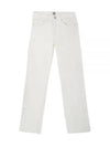 Women's Twisted Seam Straight Jeans Off-White - TOTEME - BALAAN 2