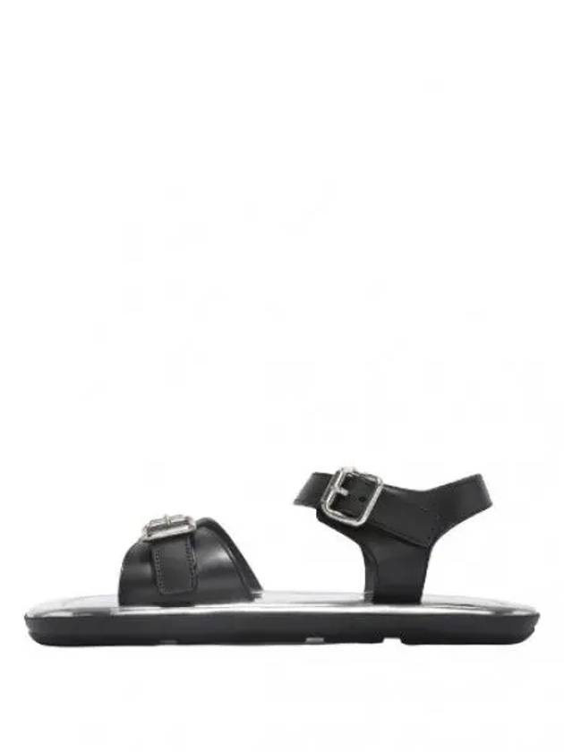 leather double strap sandals men - PRADA - BALAAN 1