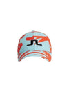 Women's Arlene Embroidered Logo Ball Cap Orange Blue - J.LINDEBERG - BALAAN 2