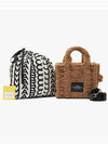 The Teddy Logo Patch Small Tote Bag Camel - MARC JACOBS - BALAAN 4