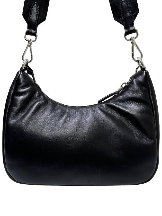 Women s 1BH204 Padded Nappa Re Edition Hobo Shoulder Bag New Built in NFC Chip - PRADA - BALAAN 4