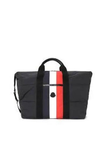 Logo Patch Duffel Tote Bag Black I10915G00001M2573999 963499 - MONCLER - BALAAN 1