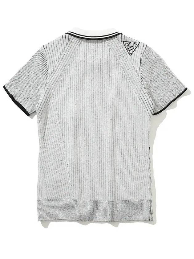 Women CD10 RKPL Polo Knit Gray MCW 4A AB50 - MARK & LONA - BALAAN 2