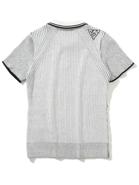 Women CD10 RKPL Polo Knit Gray MCW 4A AB50 - MARK & LONA - BALAAN 2