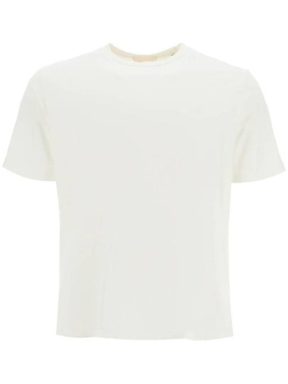 New Box Cotton Crew Neck Short Sleeve T-Shirt White - OUR LEGACY - BALAAN 2