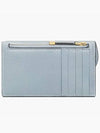 Saddle Cosmos Compact Zipper Goatskin Flap Card Wallet Cloud Blue - DIOR - BALAAN 5