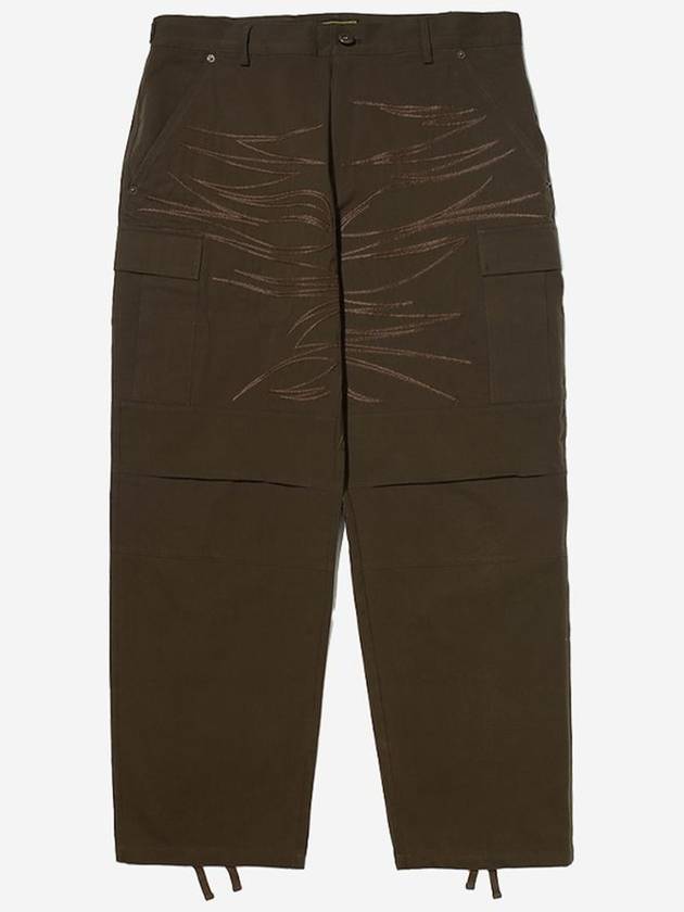 Cosmo Cotton Stitch Pants Brown - OGARP - BALAAN 2