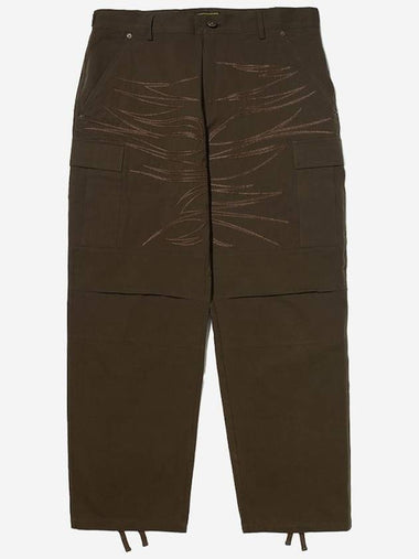 Cosmo Cotton Stitch Pants Brown - OGARP - BALAAN 1