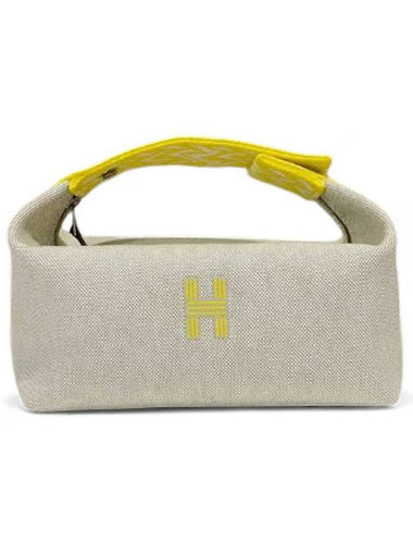 Breed a Brake Case Beige Citron Pouch Small PM - HERMES - BALAAN 1