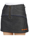 Women's Second Jersey Skirt Black - HORN GARMENT - BALAAN 9