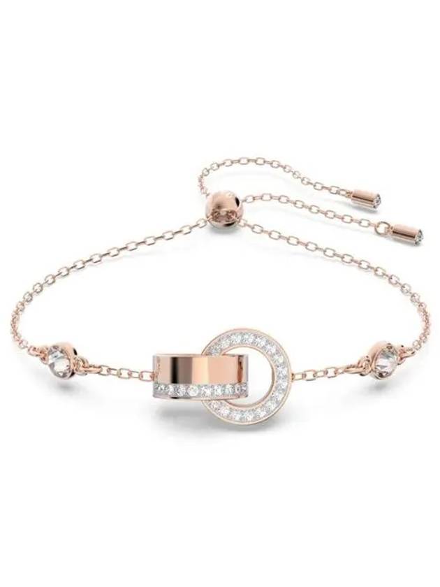 Hollow Crystal Bracelet Rose Gold - SWAROVSKI - BALAAN 1