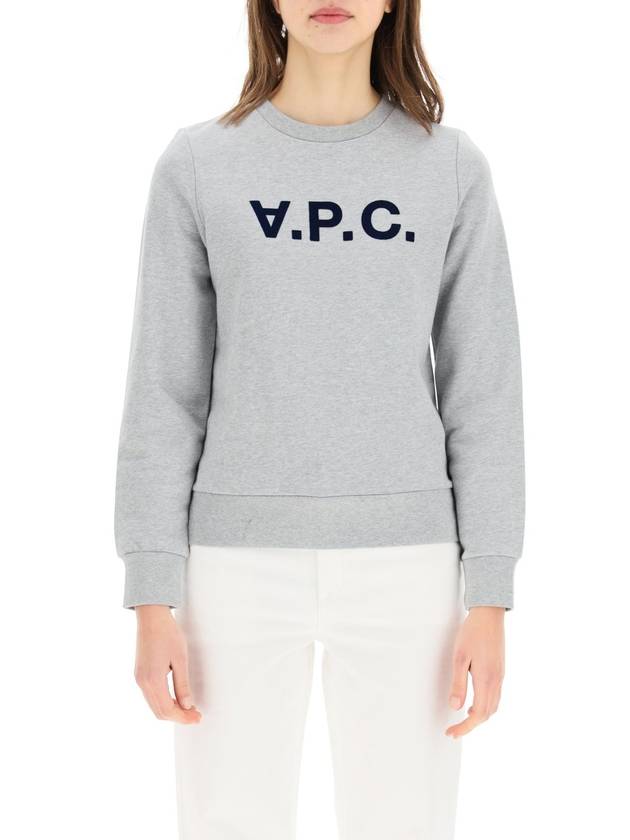 VPC Logo Sweatshirt Grey - A.P.C. - BALAAN 5