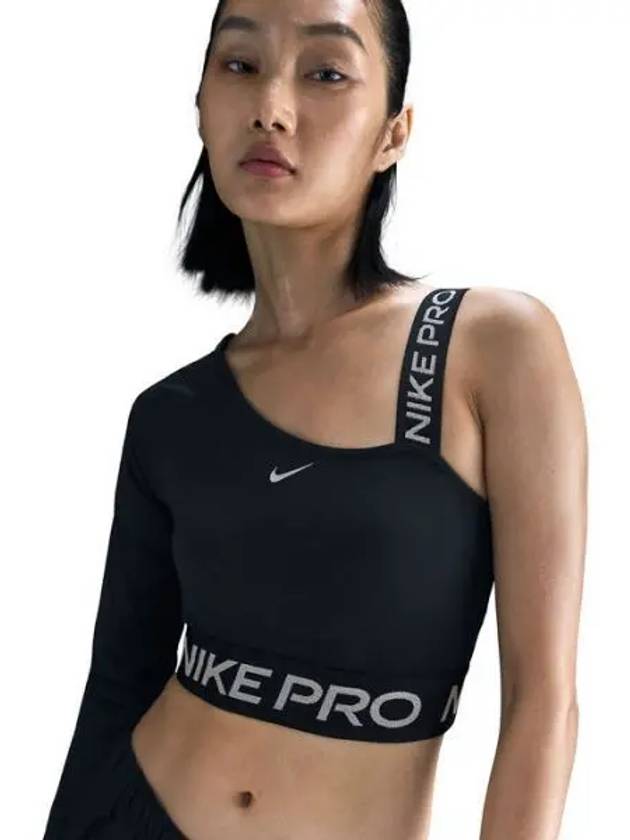 FV8101 010 AS W NP DF SHINE CROP TOP - NIKE - BALAAN 1