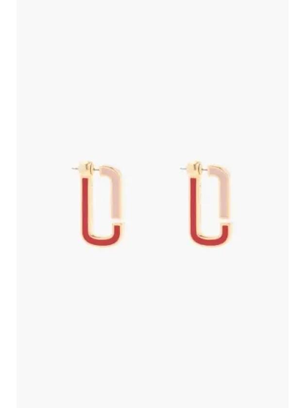 J Marc Flat Hoops True Red MultiGold MBECS23003REX - MARC JACOBS - BALAAN 1