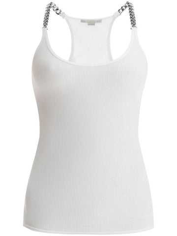 "tank top with chains detail - STELLA MCCARTNEY - BALAAN 1