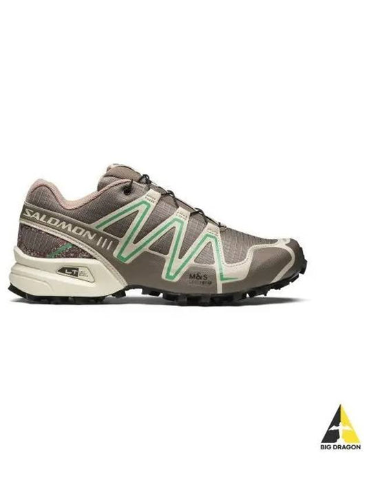 Speedcross 3 Mindful 2 Falcon Almond Milk Bright Green L47311900 - SALOMON - BALAAN 1