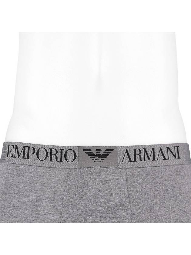 logo band briefs gray - EMPORIO ARMANI - BALAAN 6