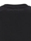 Cutout Detail Round Neck Sweatshirt Black - ALEXANDER MCQUEEN - BALAAN 5