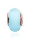 Women's Murano Glass Bracelet Charm Matte Blue - PANDORA - BALAAN 5