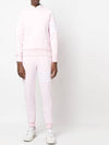 Women's Diagonal Wappen Crew Neck Sweatshirt Pink - THOM BROWNE - BALAAN 8