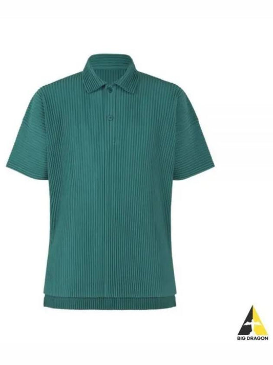 HOMME PLISSE 24 MC MAY POLO HP46JM121 63 pleated shirt - ISSEY MIYAKE - BALAAN 2