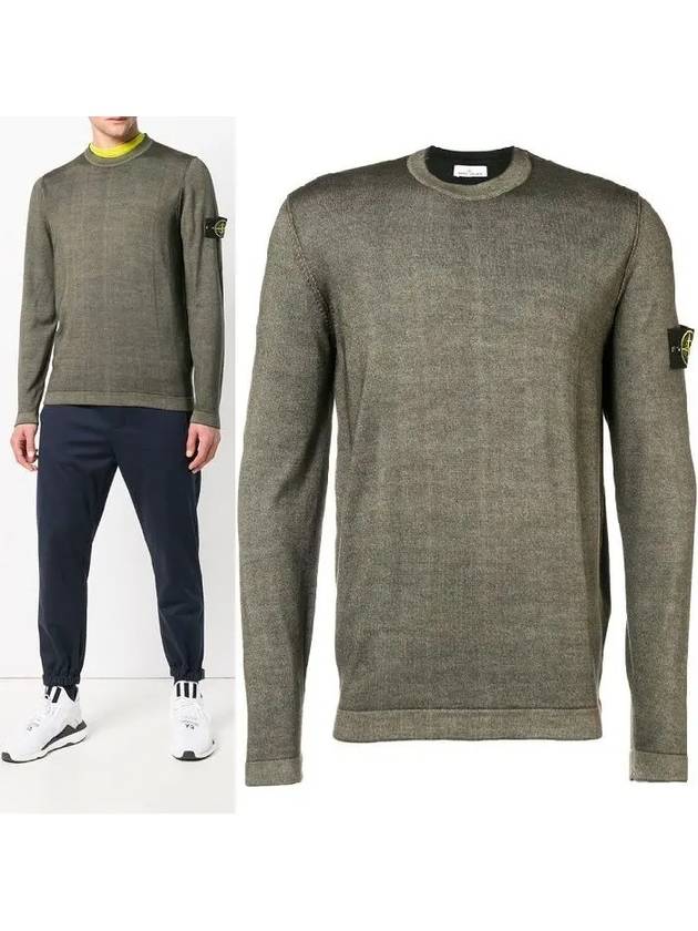 Waffen round neck sweater 6915571A8 V0058 - STONE ISLAND - BALAAN 1