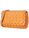 Mini Intrecciato Cross Bag Orange - BOTTEGA VENETA - BALAAN 3