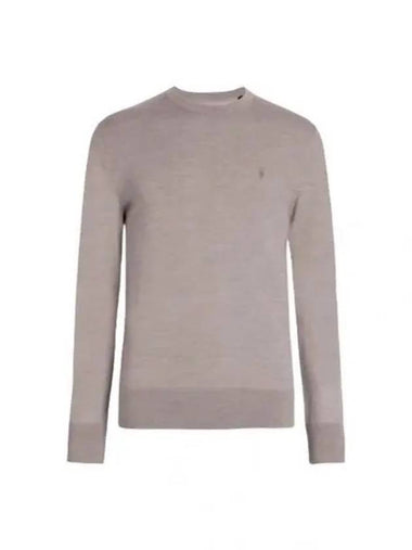 Men s Knit MK129D STONE TAUPE MARL - ALLSAINTS - BALAAN 1