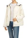 Cassiopea Zip Up Hoodie White - MONCLER - BALAAN 6