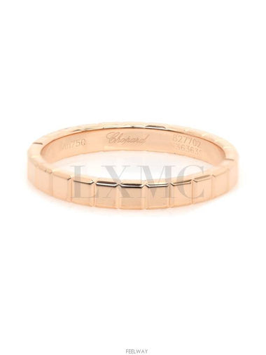 Ice Cube Pure Rose Gold Ring Diamond No 49 9 - CHOPARD - BALAAN 1