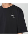 Alexandre Mattiussi Short Sleeve T-Shirt Black - AMI - BALAAN 3